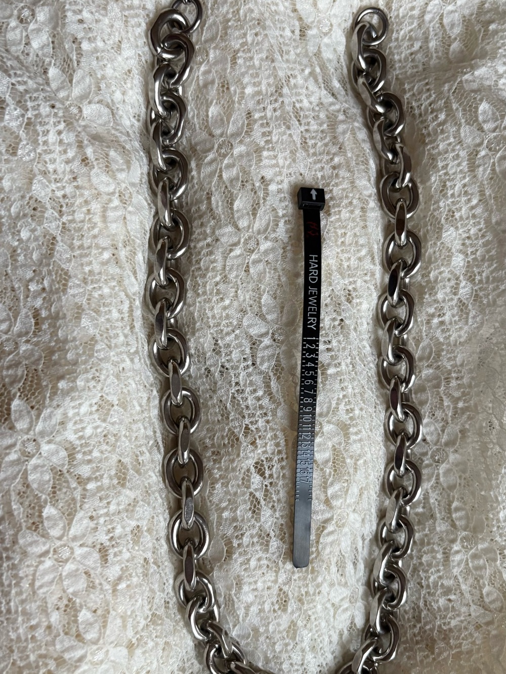 Hard Jewelry 12MM Heavy Hermès Chain 20IN